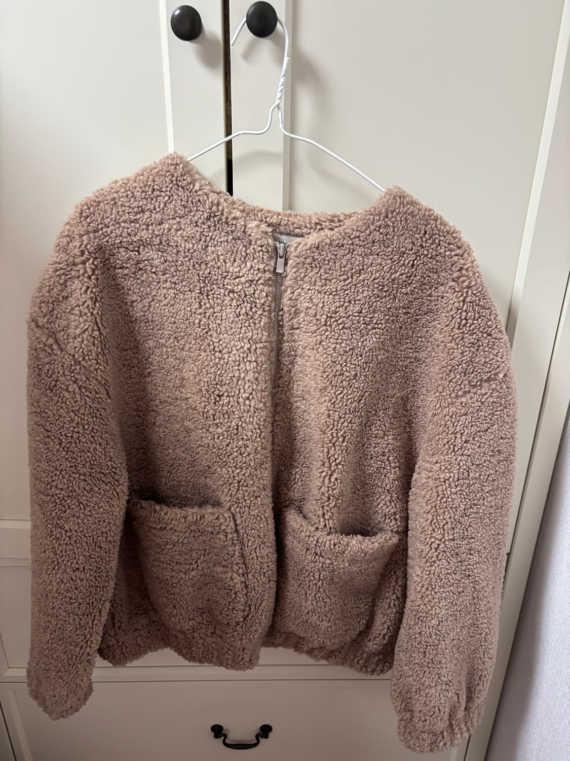 양털 자켓 스카프 세트 상품이미지2