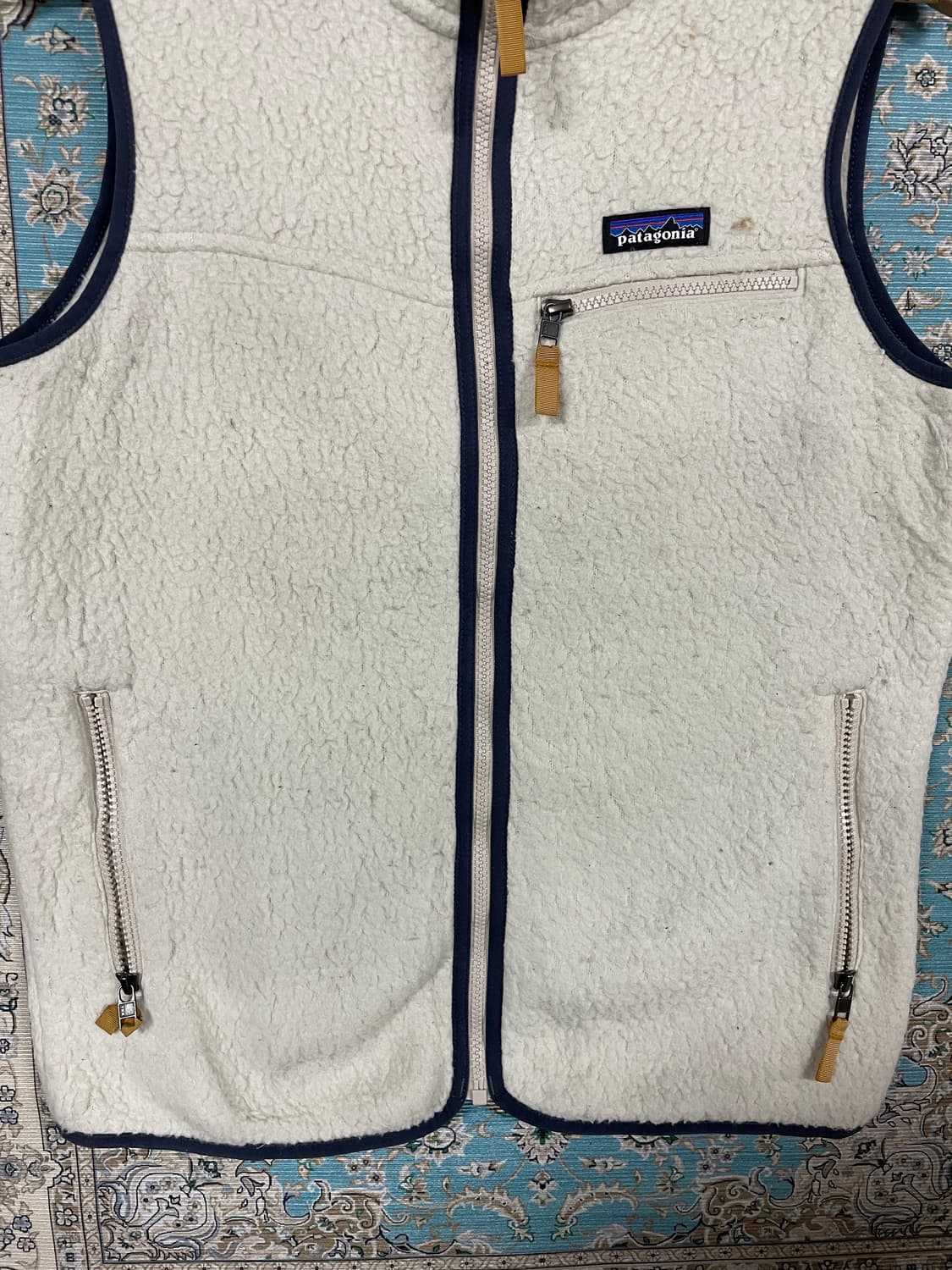 파타고니아 레트로 파일 플리스 베스트 펠리칸1665 상품이미지3