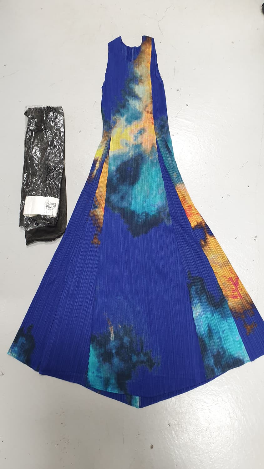 플리츠 플리즈 이세미야키 원피스 3사이즈 새상품  상품이미지1