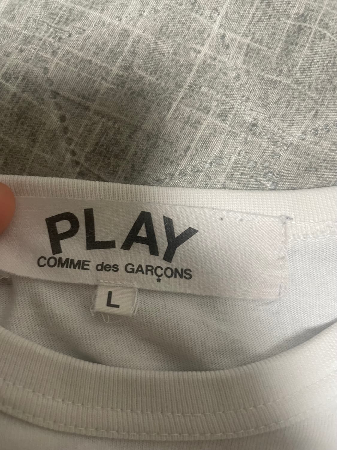 꼼데가르송 play 반팔 상품이미지3