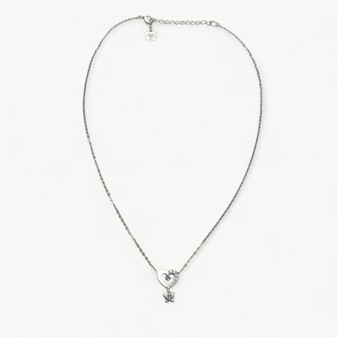 안나수이 하트 나비 펜던트 실버 목걸이 상품이미지5