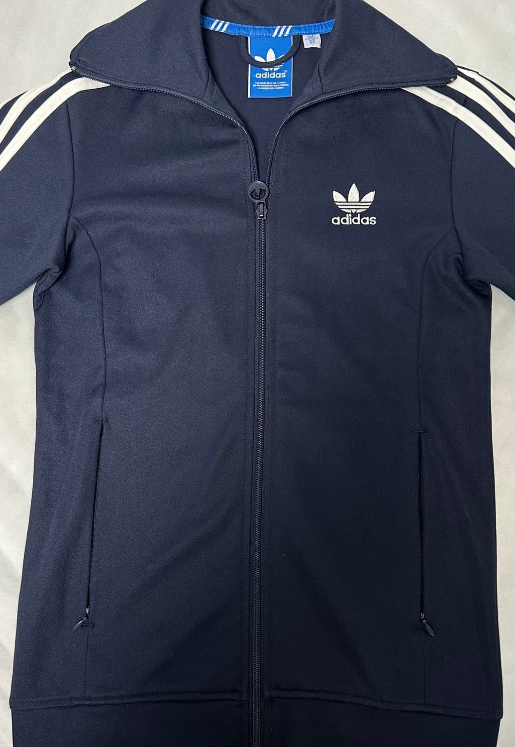 Adidas Navy Firebird Slim Fit Jersey 상품이미지1