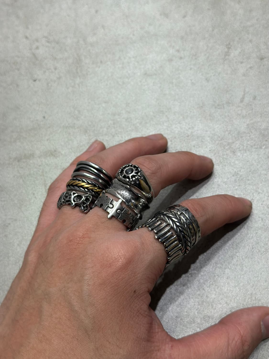 Antiq cross - 앙티크 십자 반지 상품이미지4