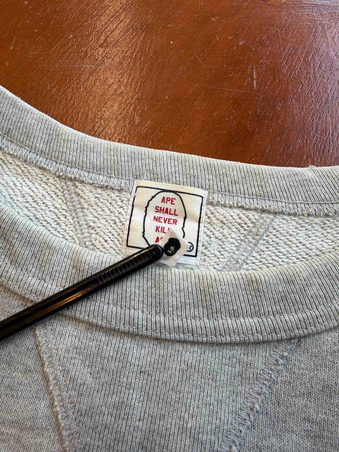 00s 올드베이프 베이프스타 스웻셔츠 [ 100-105 ] 상품이미지7