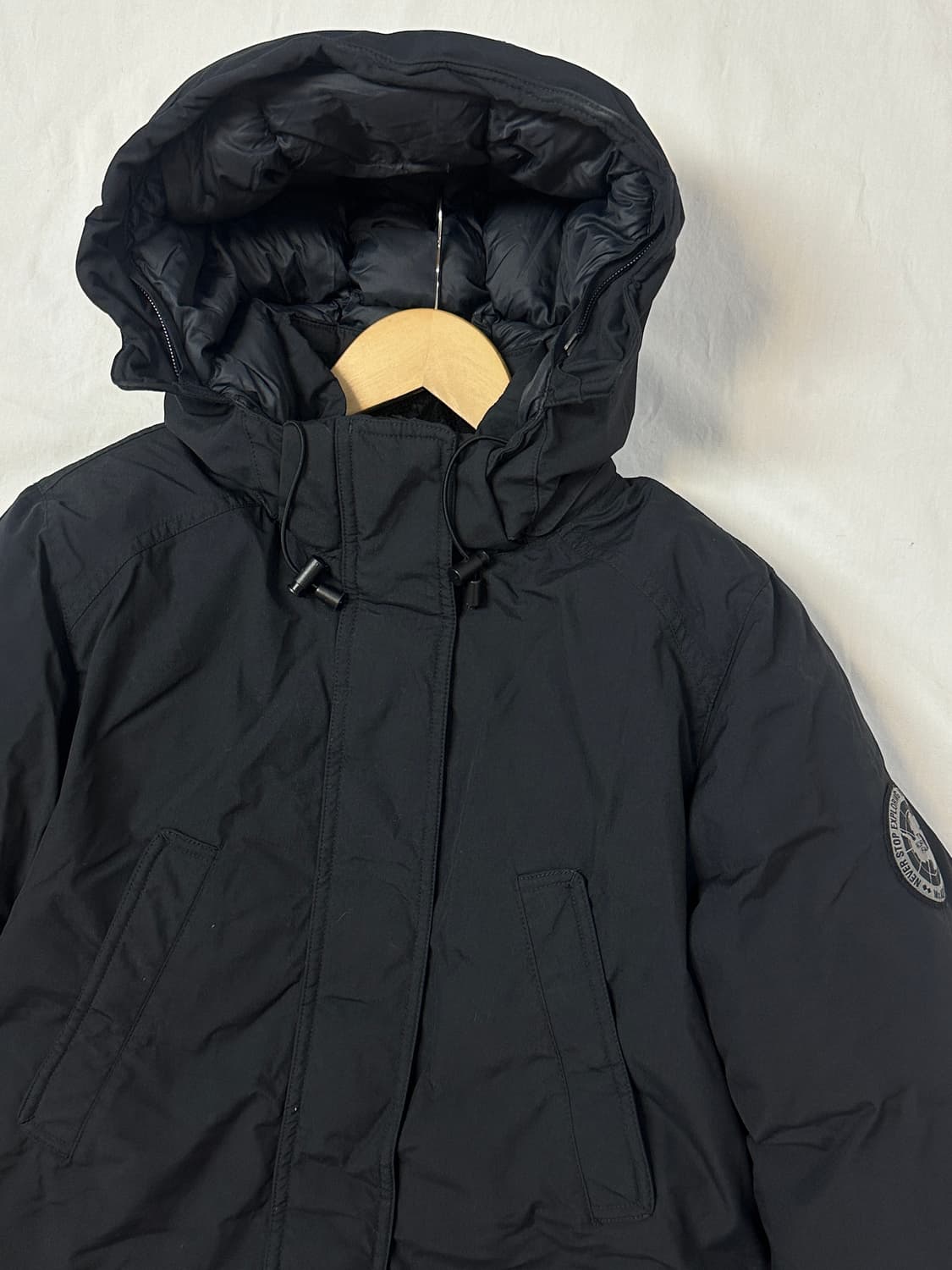 노스페이스 맥머도 구스다운 패딩 블랙 상품이미지2