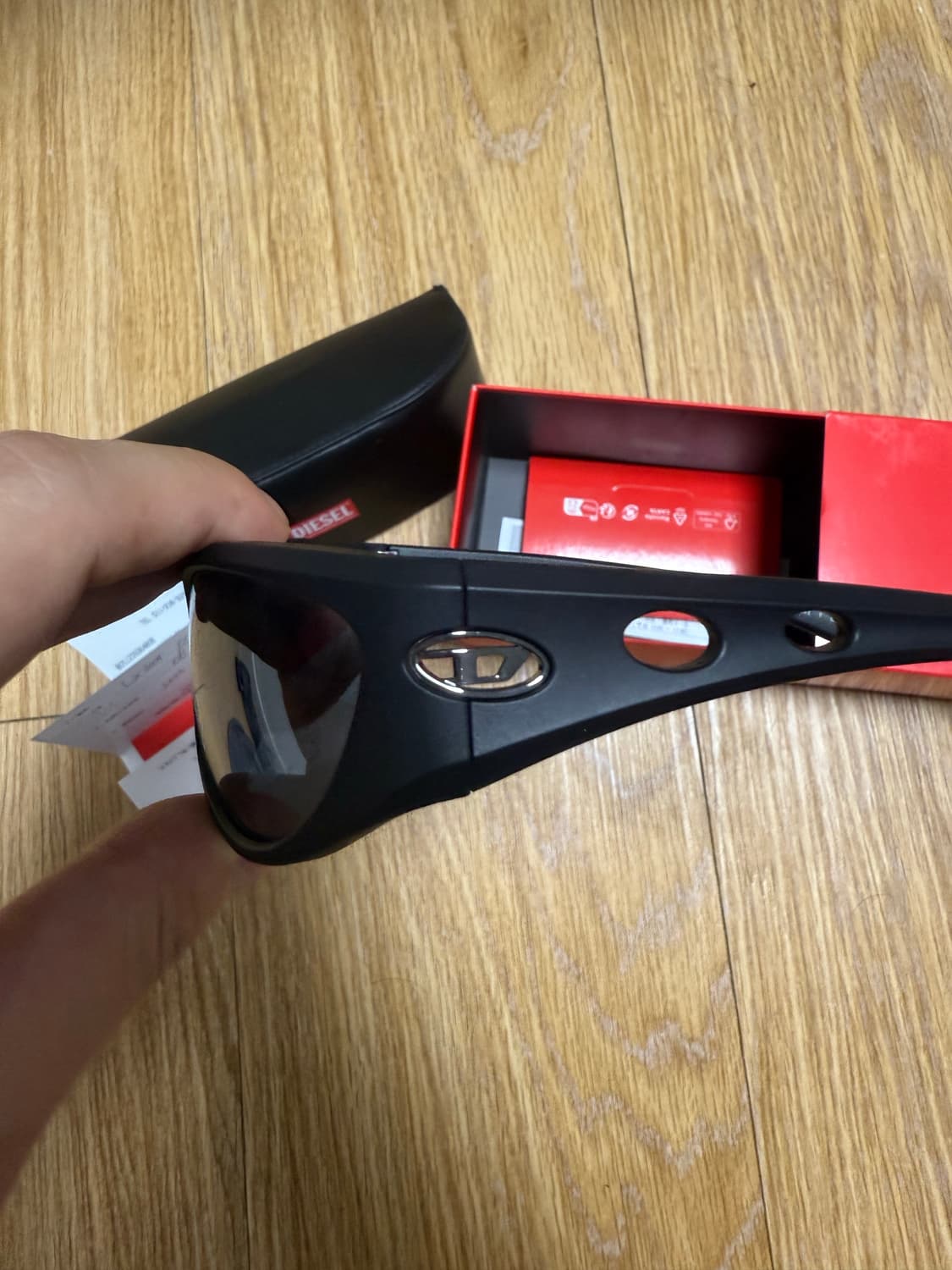 디젤 한정판 선글라스 블랙 상품이미지3