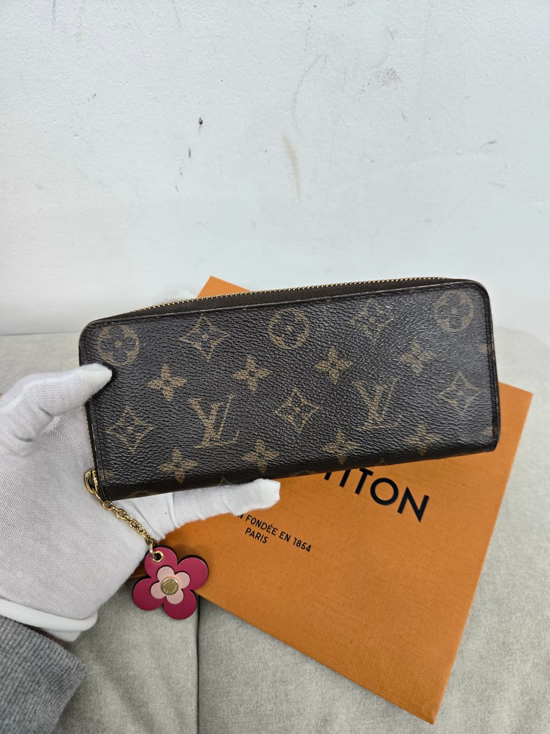 [보증서 정품] 루이비통 클레망스 장지갑 상품이미지2