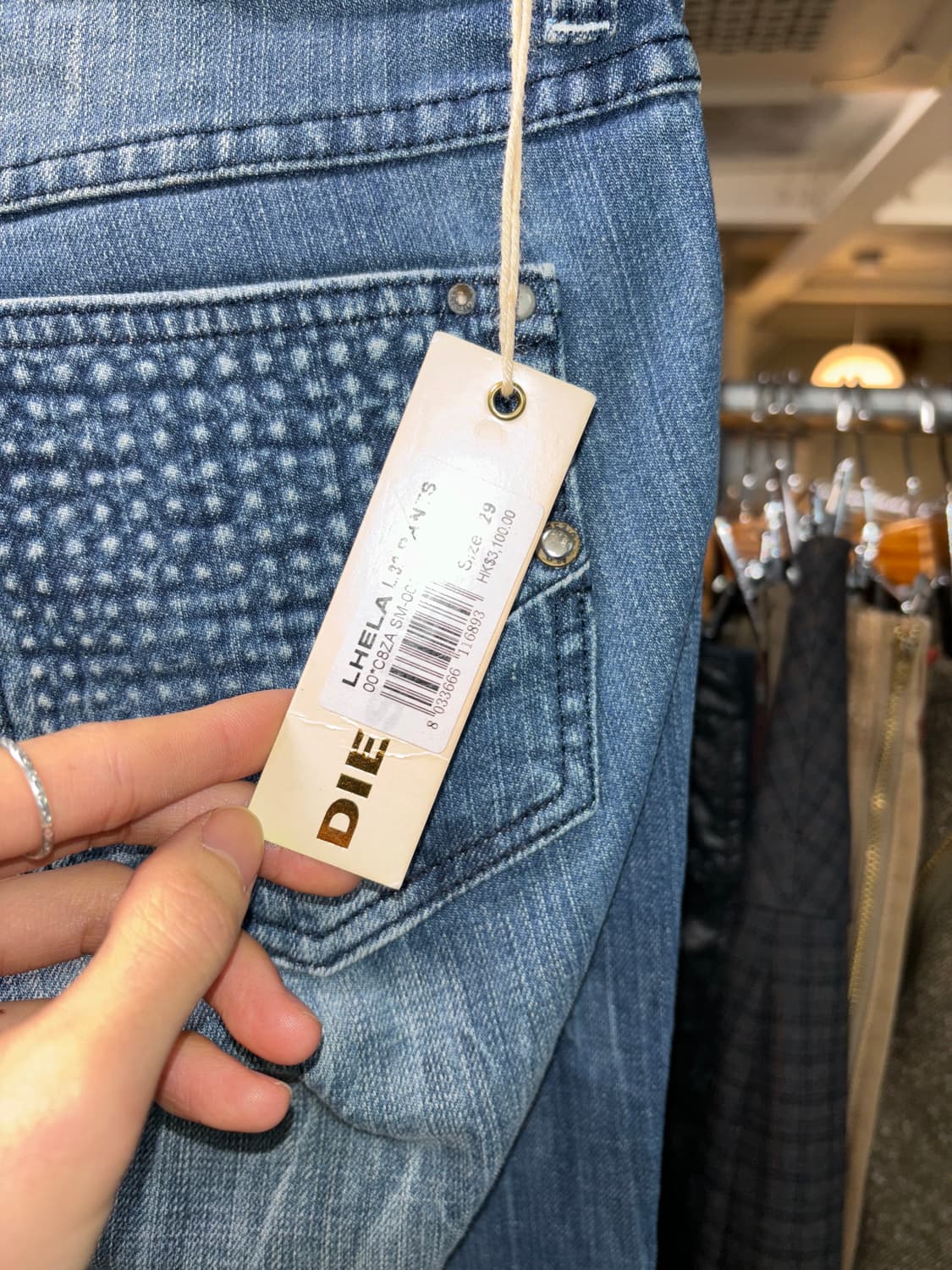 디젤 lhela 데님팬츠 상품이미지7