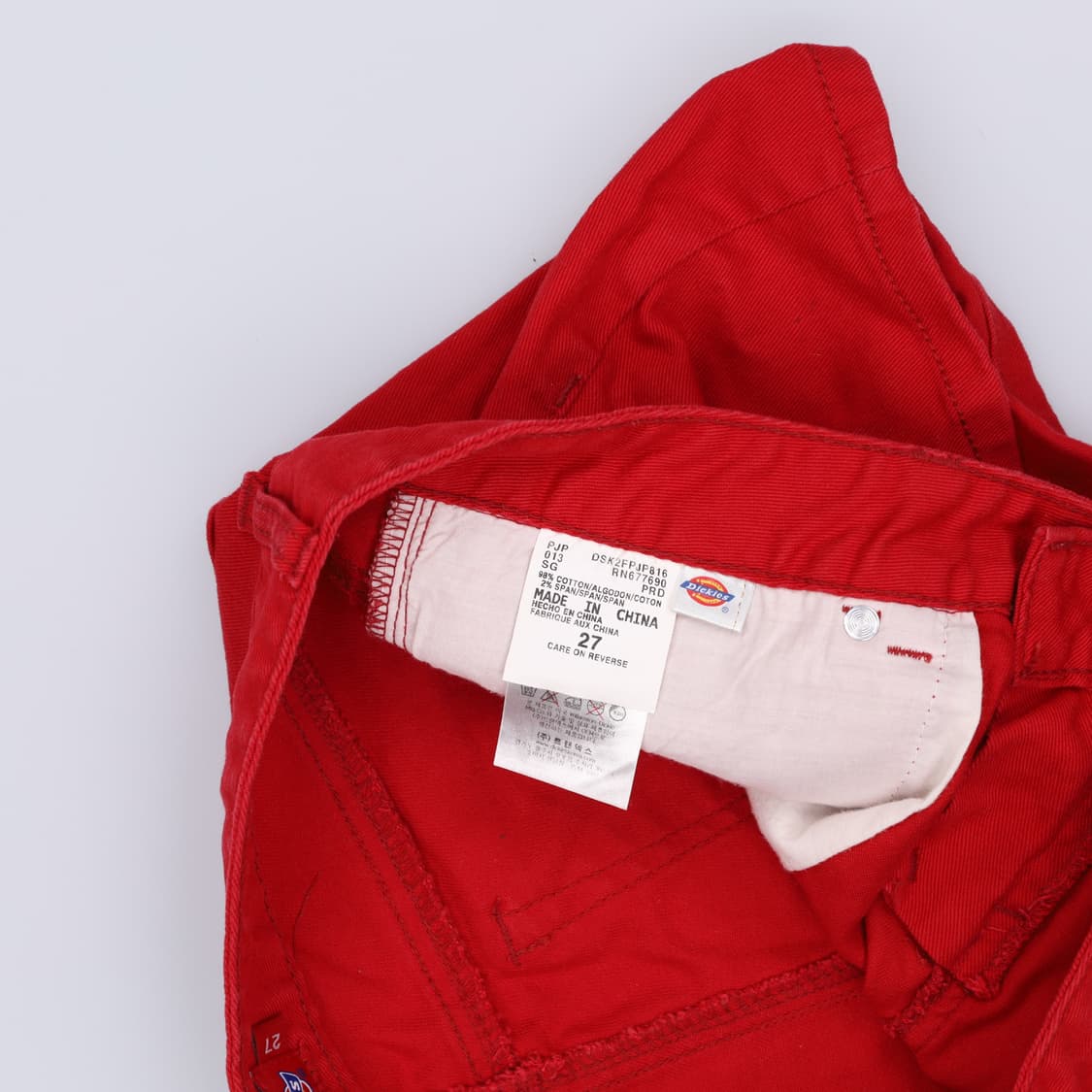 27 디키즈 여성 코튼 반바지 0409H1 상품이미지4