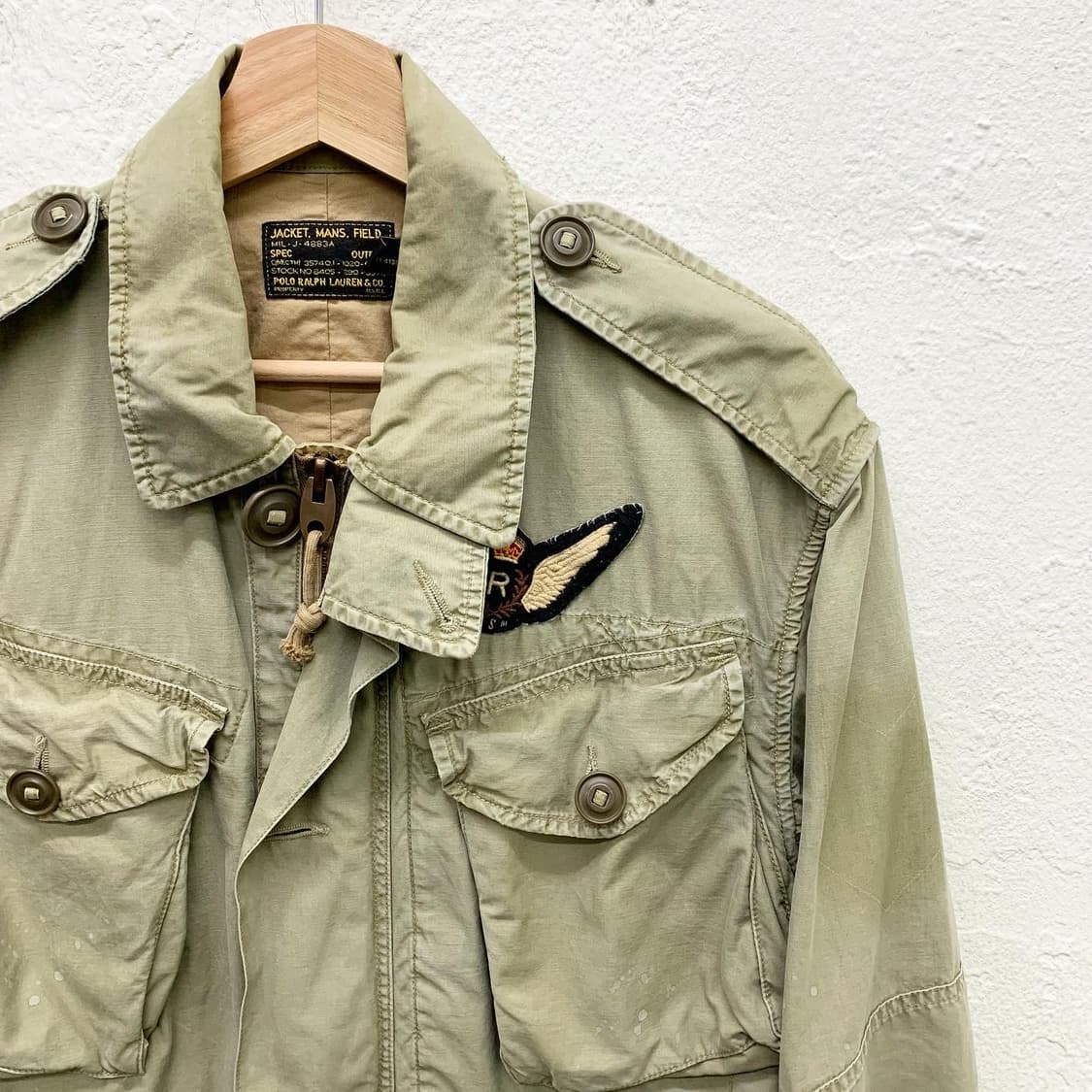 폴로 랄프로렌 카키 와펜 필드 야상자켓 상품이미지3