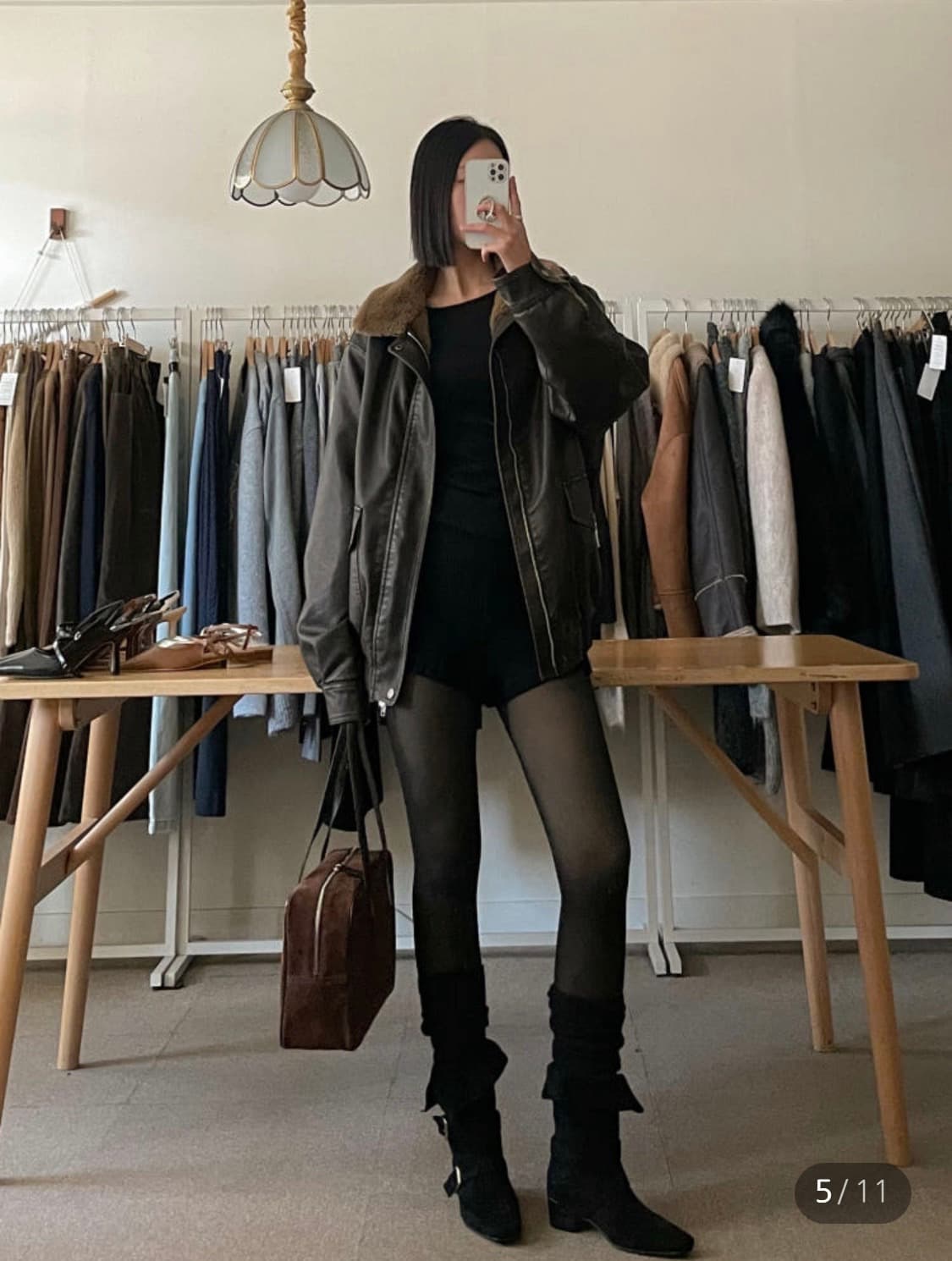 퍼 무스탕 상품이미지3