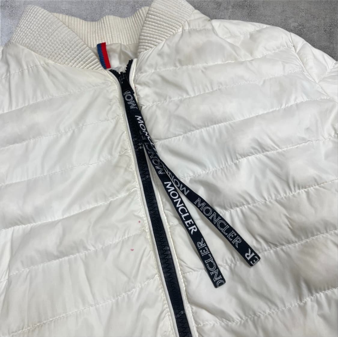 몽클레어 Moncler 아이보리 안데르센 경량 패딩 자켓 2 상품이미지6