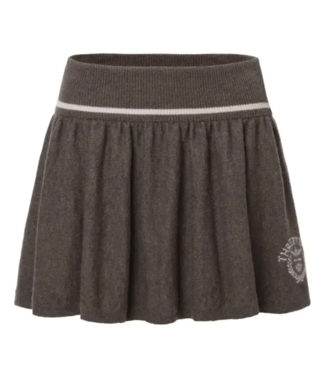 쓰리타임즈 isabel 니트 스커트 헤어밴드 세트 상품이미지2