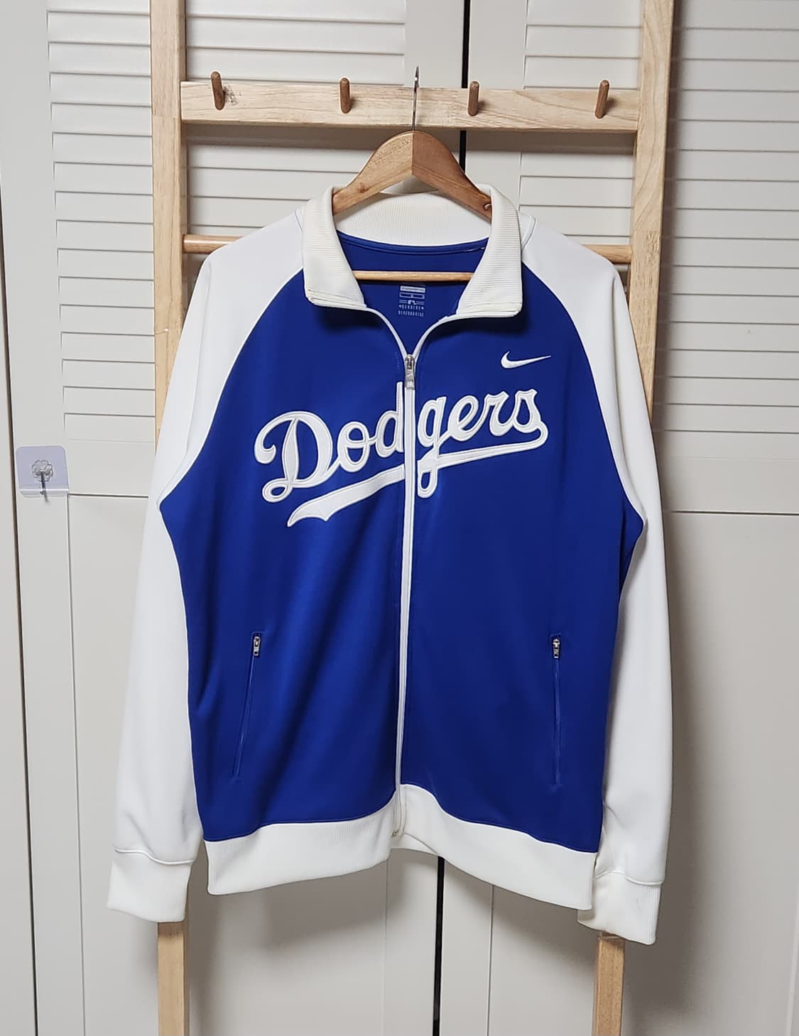 XL 나이키 LA 다저스 흰파 트레이닝 져지 자켓 NBA 상품이미지1