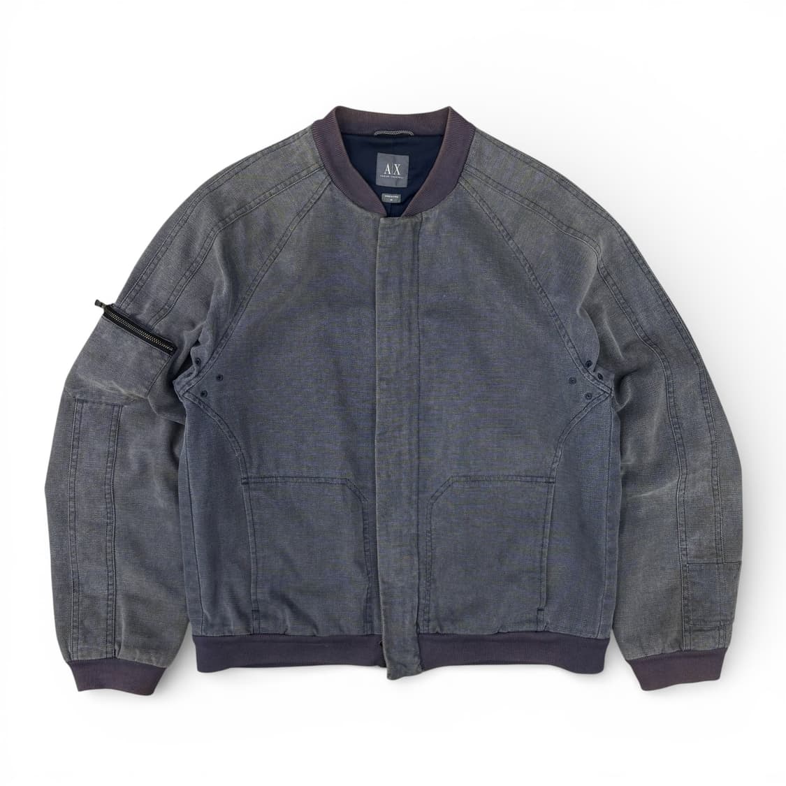 00's 아르마니 익스체인지 코튼 봄버 자켓 상품이미지4
