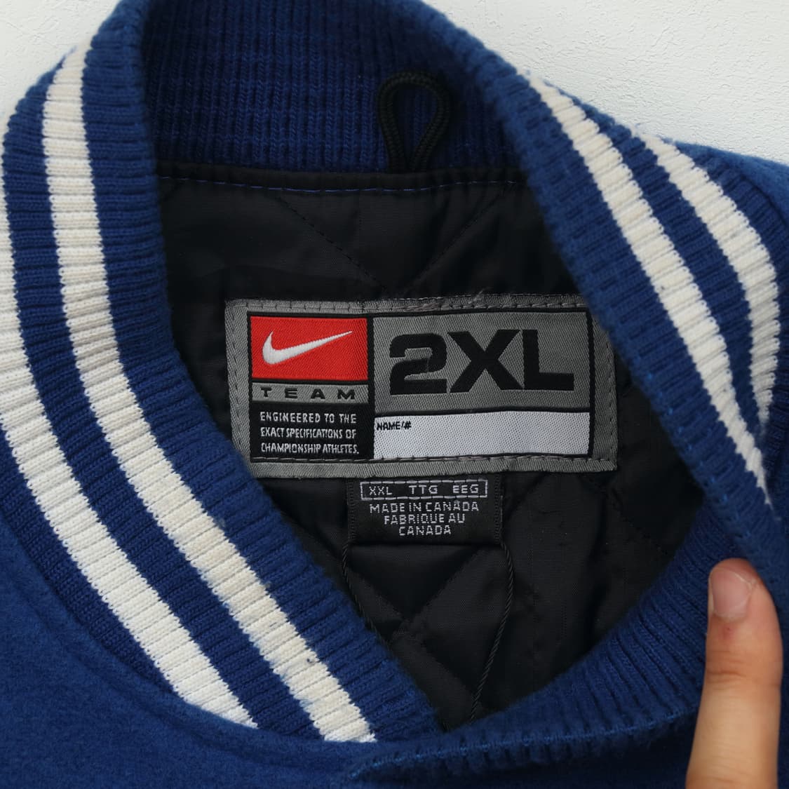 나이키 올드스쿨 바시티 자켓 XL A1123 상품이미지5