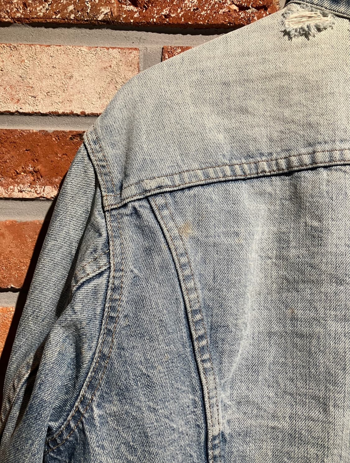 80s USA 빈티지 리바이스 70505 3세대 데님 자켓 상품이미지7