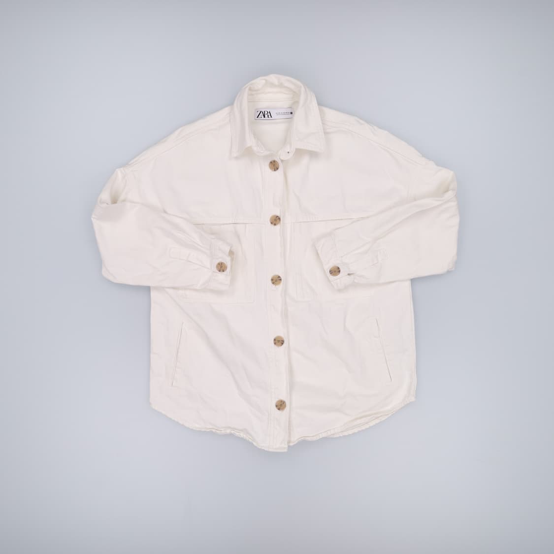 [EUR XS] 자라 여성 코튼자켓1222H1 상품이미지1