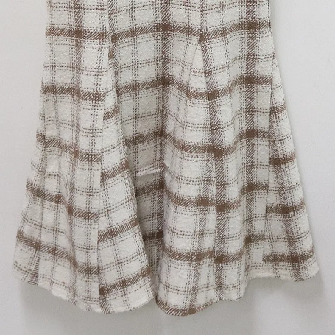 MAJESTIC LEGON 체크 뷔스티에 롱 원피스 62349 상품이미지5