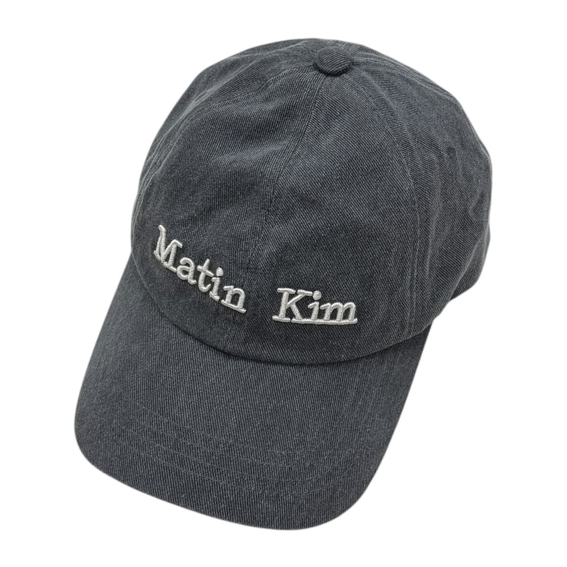 마뗑킴 마틴 클래식 로고 볼캡 모자 그레이 상품이미지2