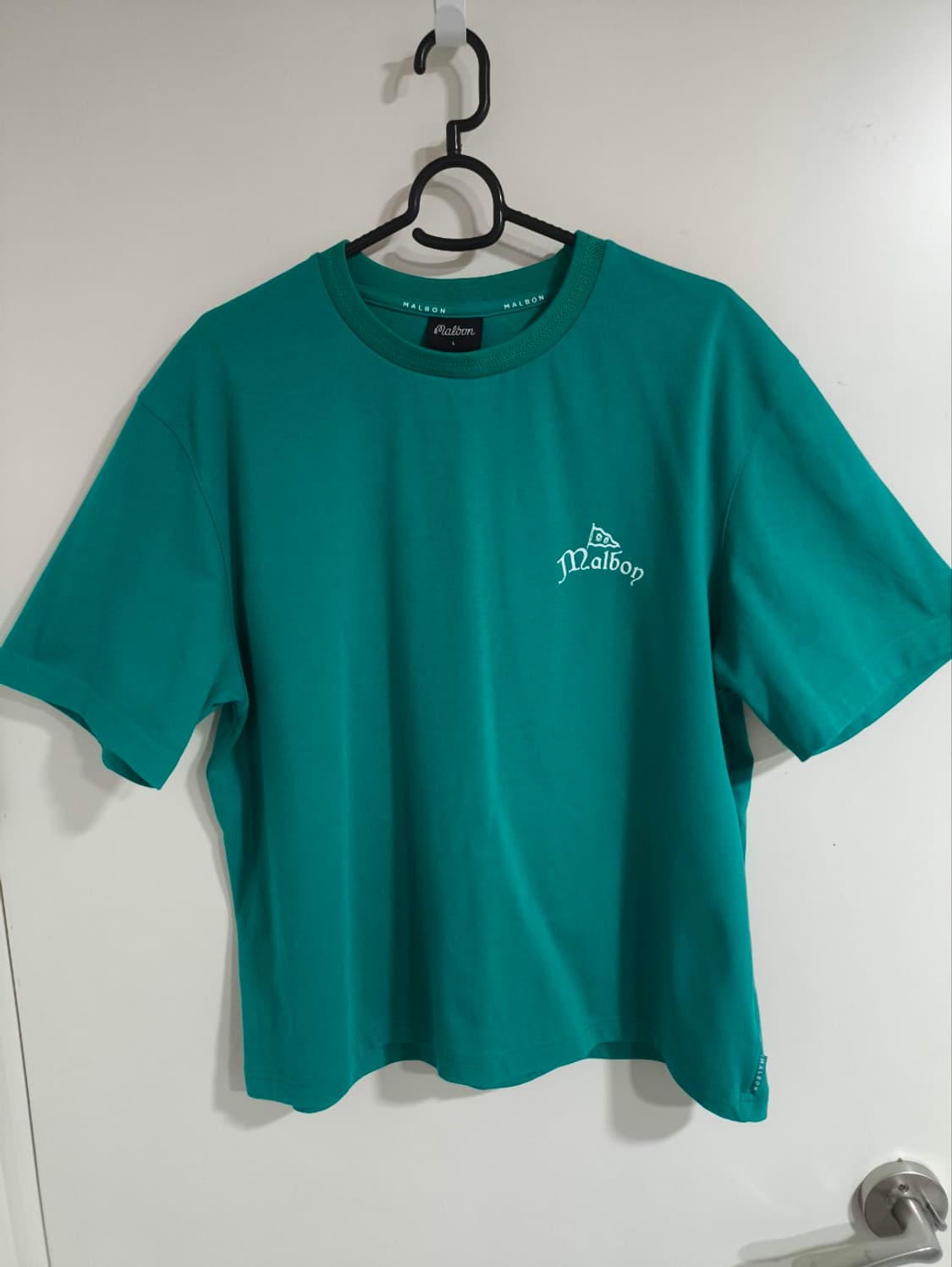 L 말본 반팔티셔츠 그린 골프백 상품이미지3