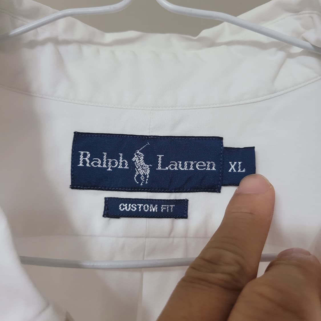 polo 폴로 얇은 화이트 셔츠 상품이미지3