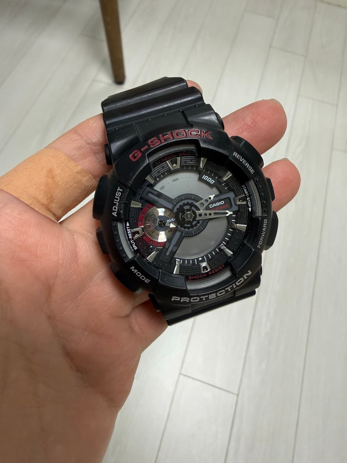 카시오 지샥 G-SHOCK GA-110-1A  상품이미지2