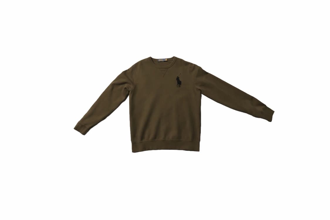 폴로 빅포니 맨투맨 (차콜) 상품이미지1