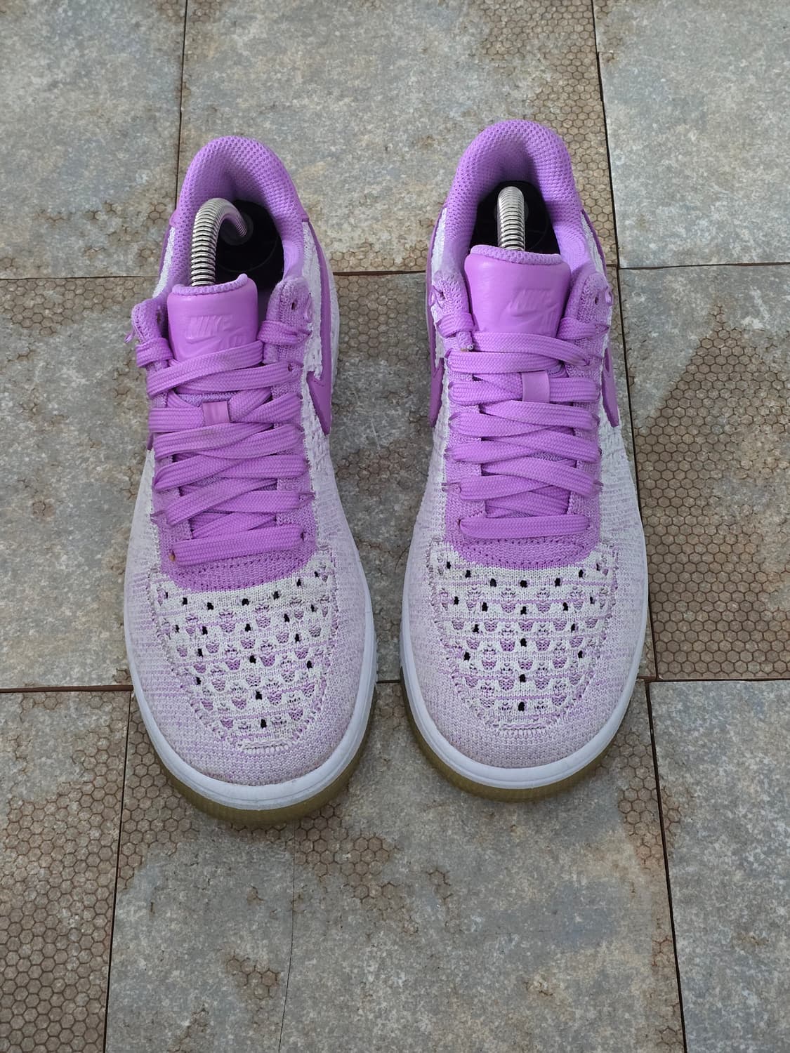 (240)나이키 에어포스 1 플라이니트 푸시아  상품이미지1