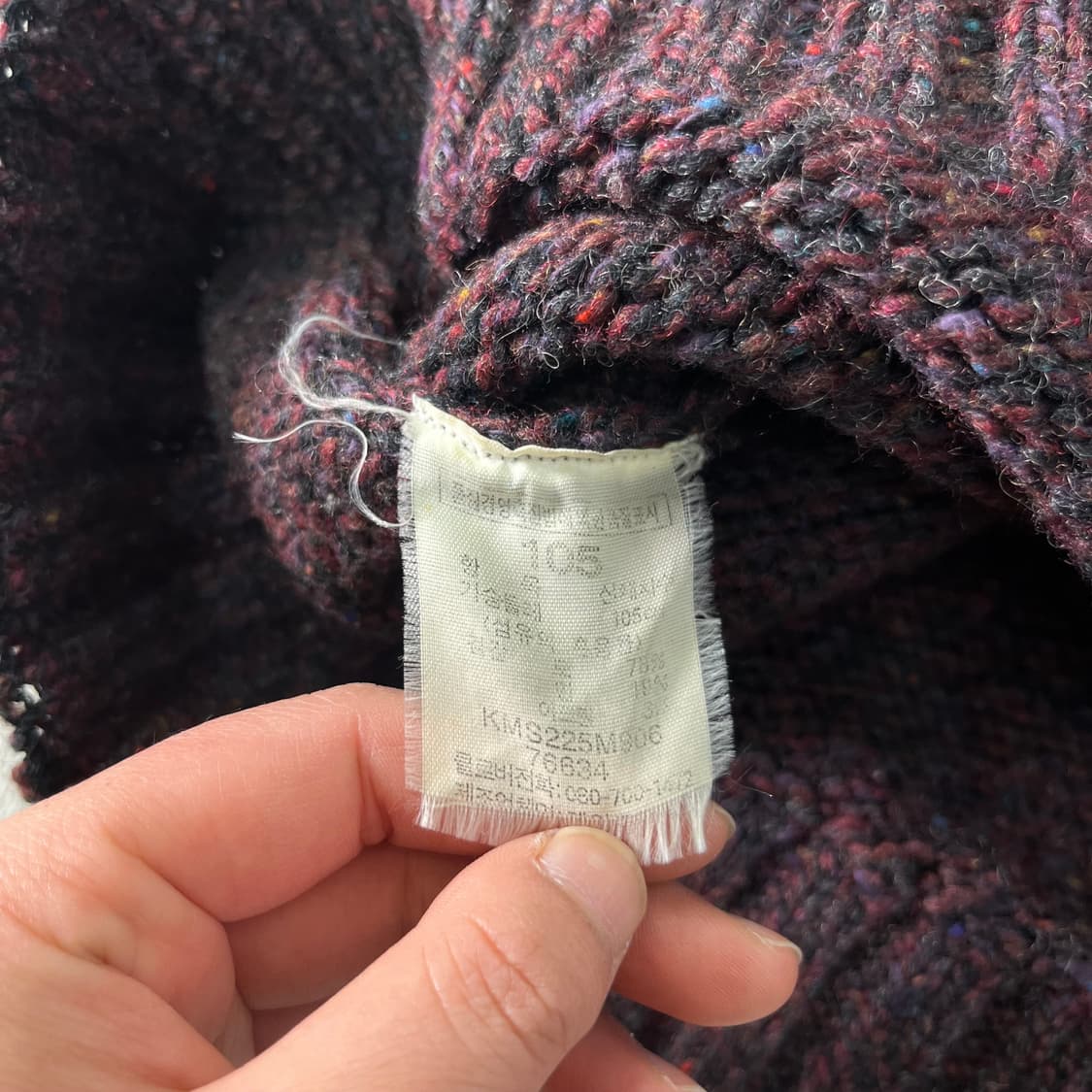 105 빈폴 빈티지스타일 카라니트  상품이미지7