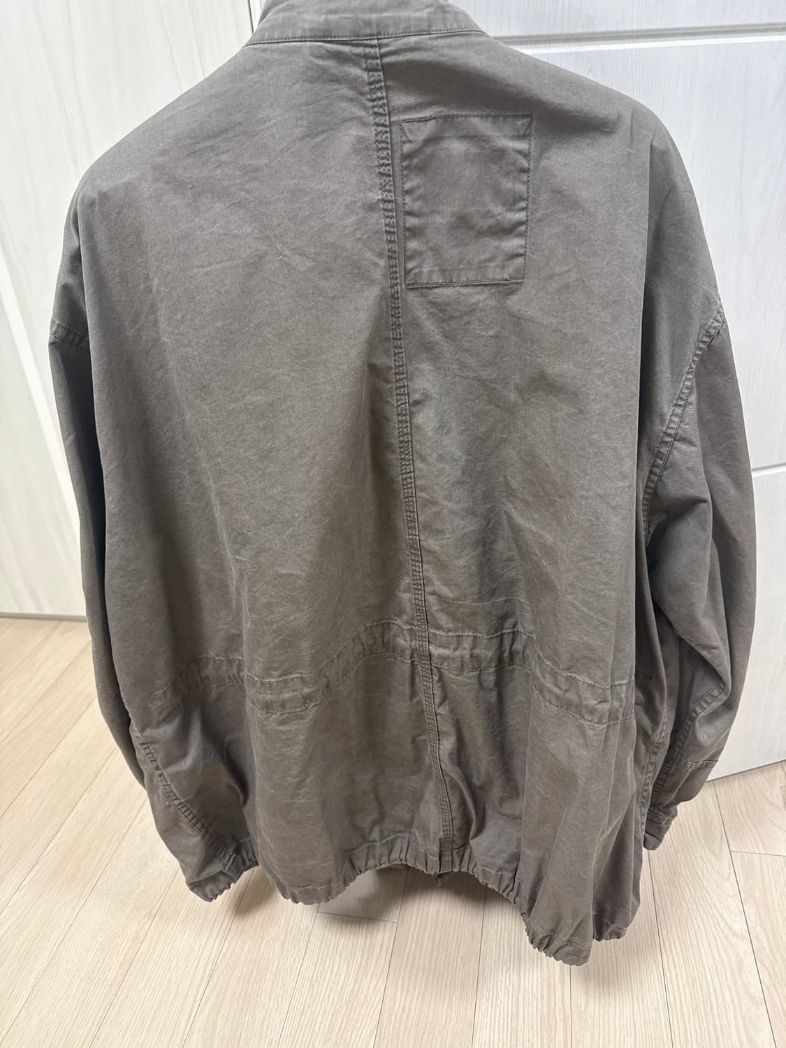 해칭룸 숏 모즈파카 머드브라운 4사이즈 상품이미지3