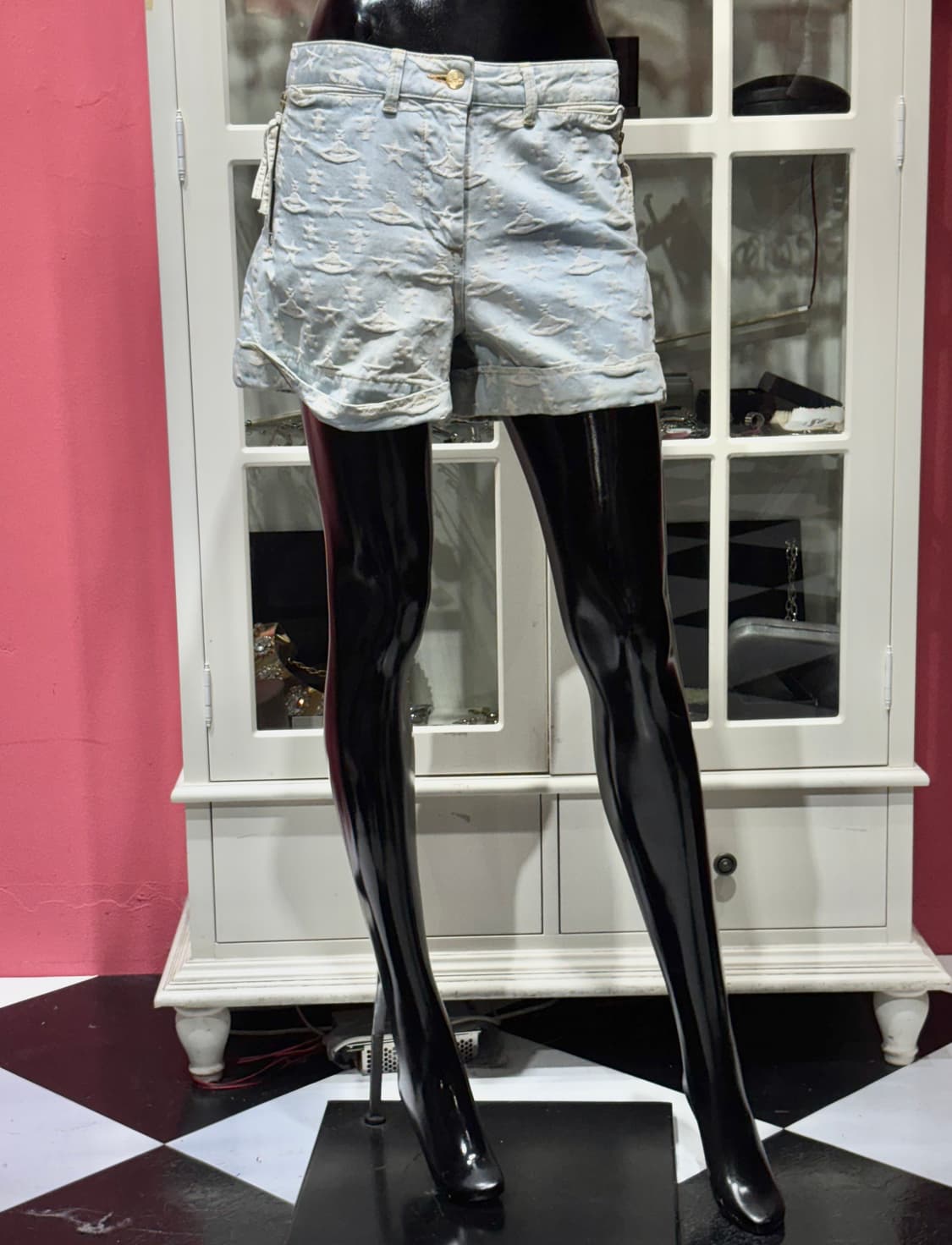 vivienne westwood 비비안 웨스트우드 레드 라벨 반바지 상품이미지2