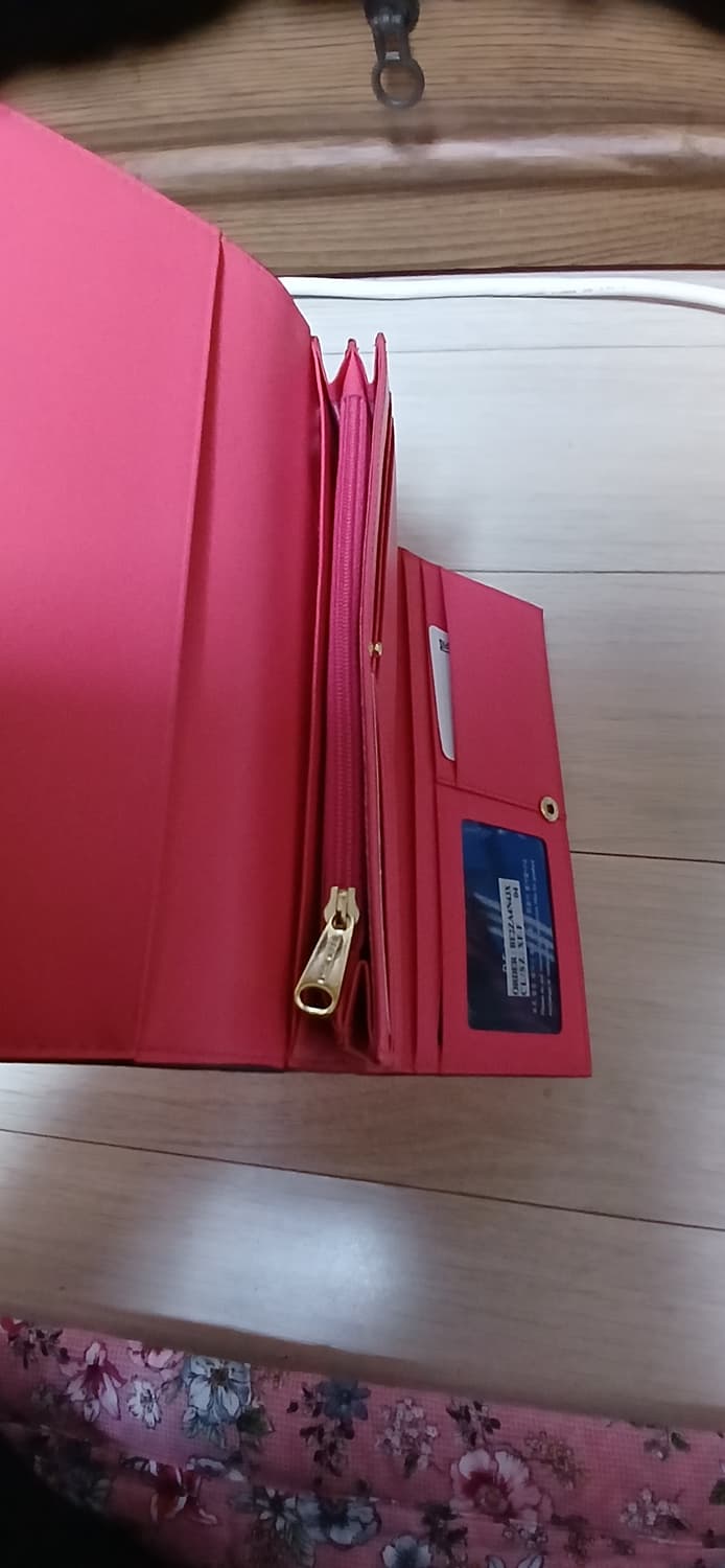 빈폴 핑크색 장지갑 상품이미지5