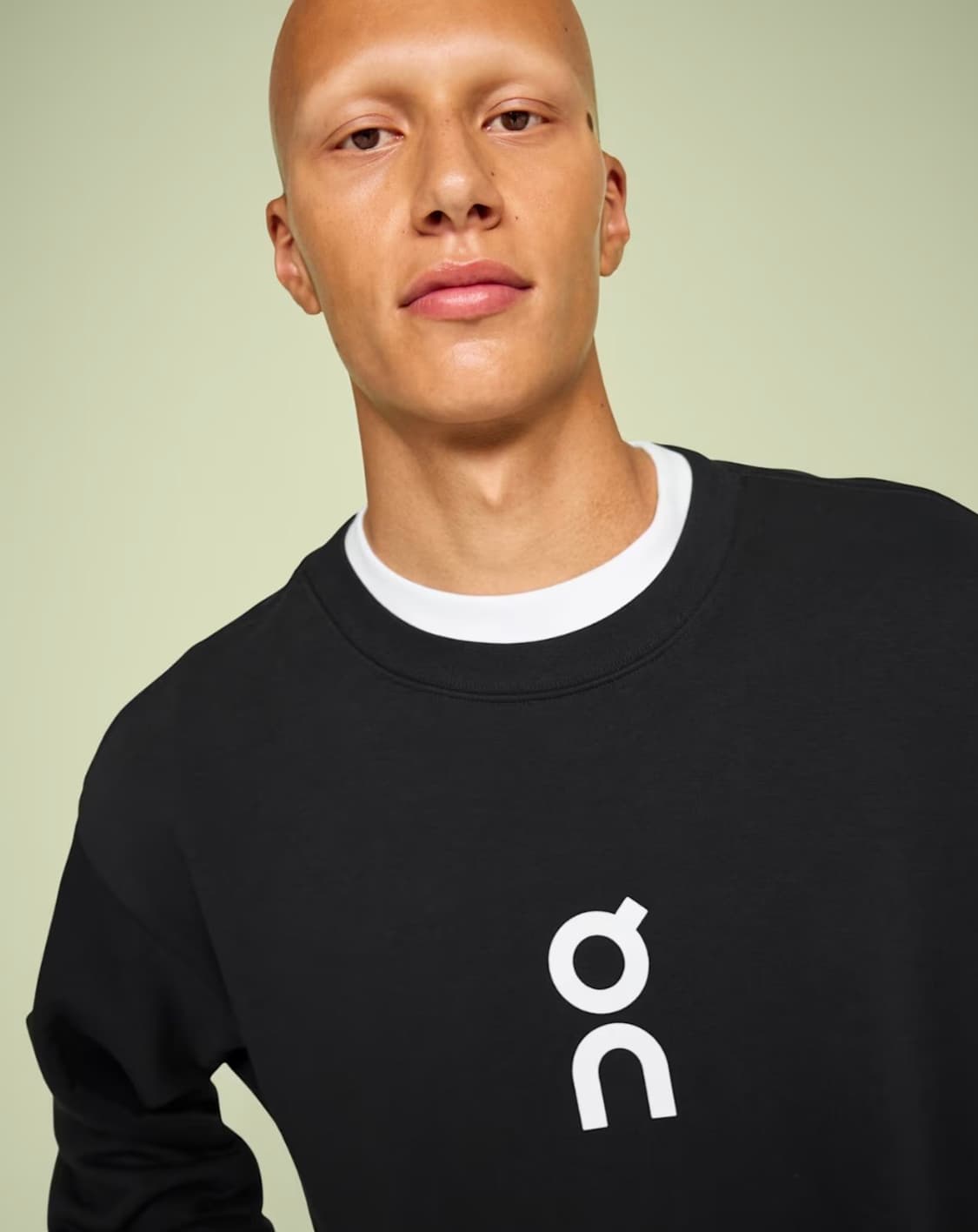 [M]온러닝 맨투맨 크루넥(On Club Crew) 블랙 상품이미지2