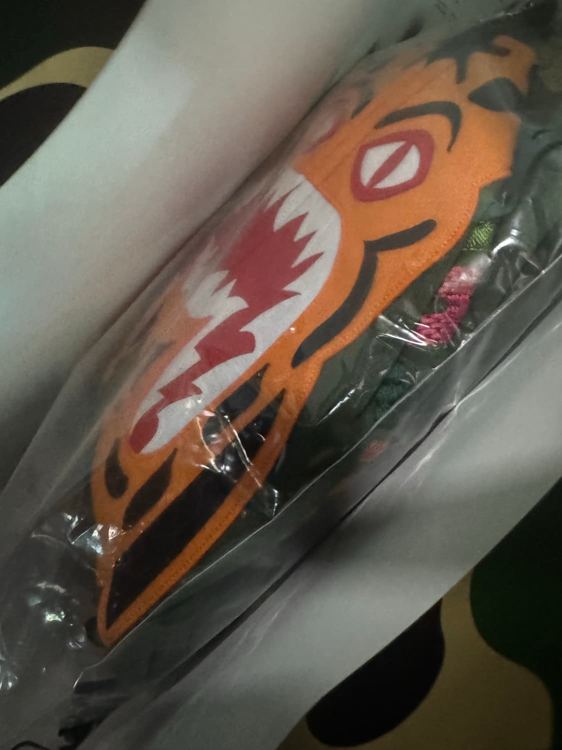 새상품)베이프 타이거 올리브 그린 후드 집업 상품이미지2