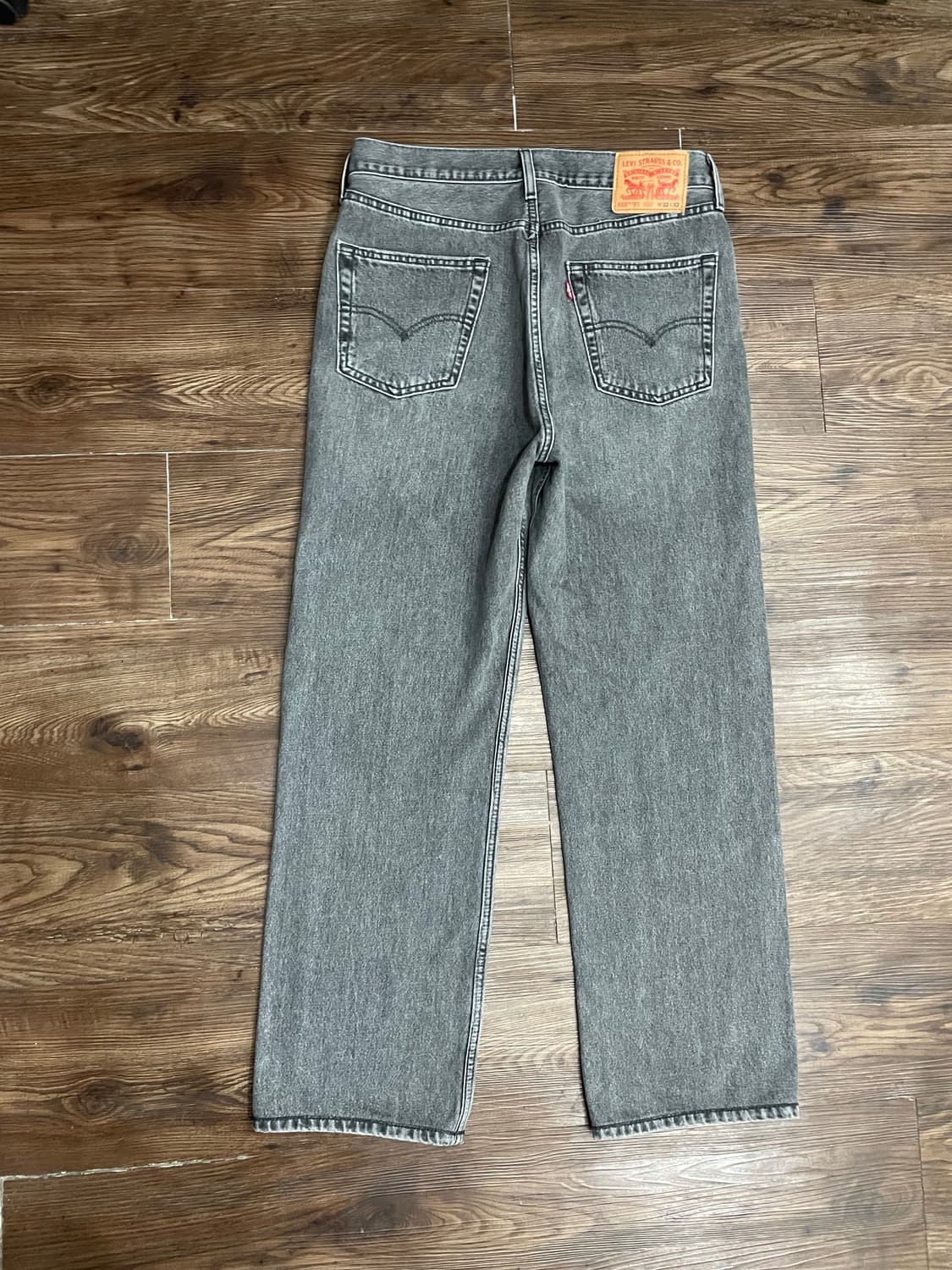 리바이스 565 97 흑청 데님 팬츠 상품이미지7