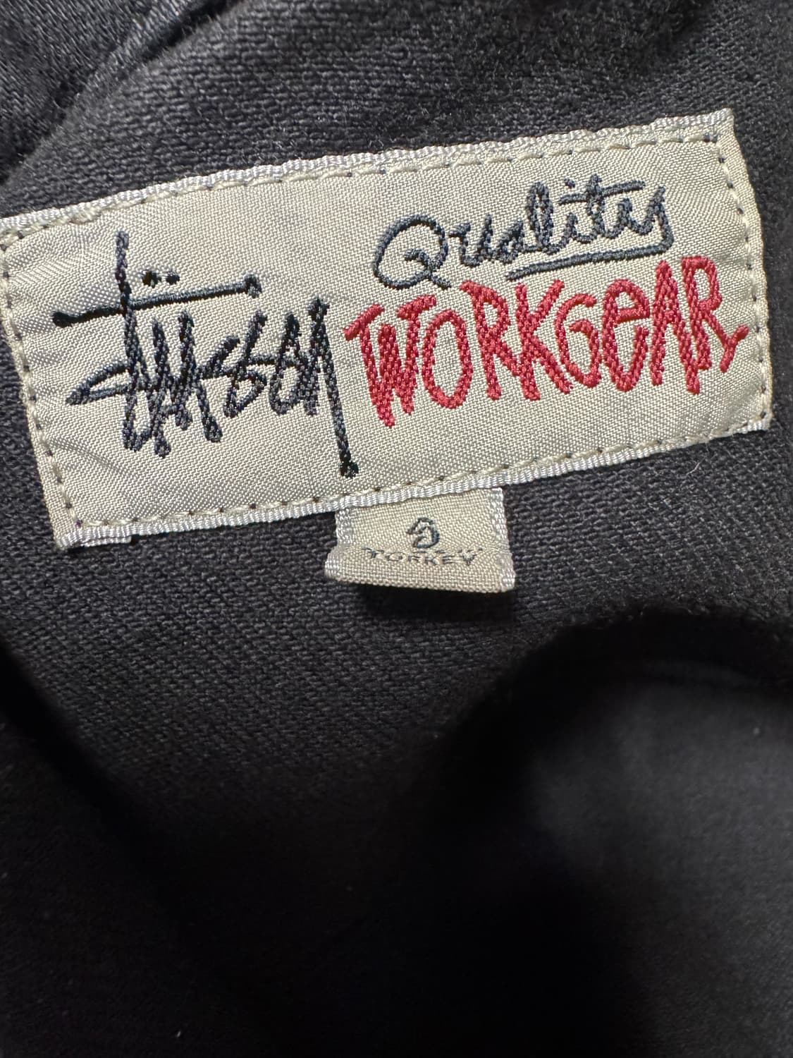 스투시 오버다이드 워크 자켓 S 상품이미지4