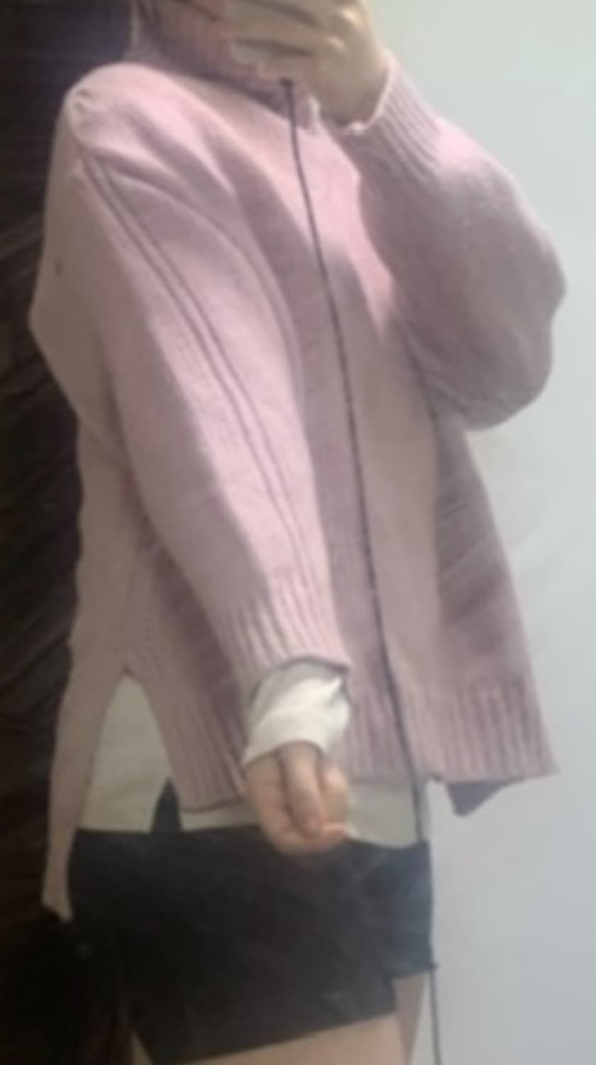 핑크 목폴라 상품이미지1