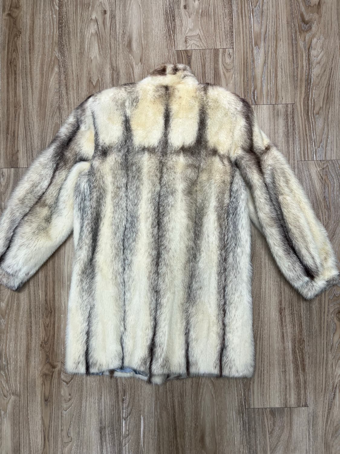 진도 Sagamink 통 밍크 코트 상품이미지7