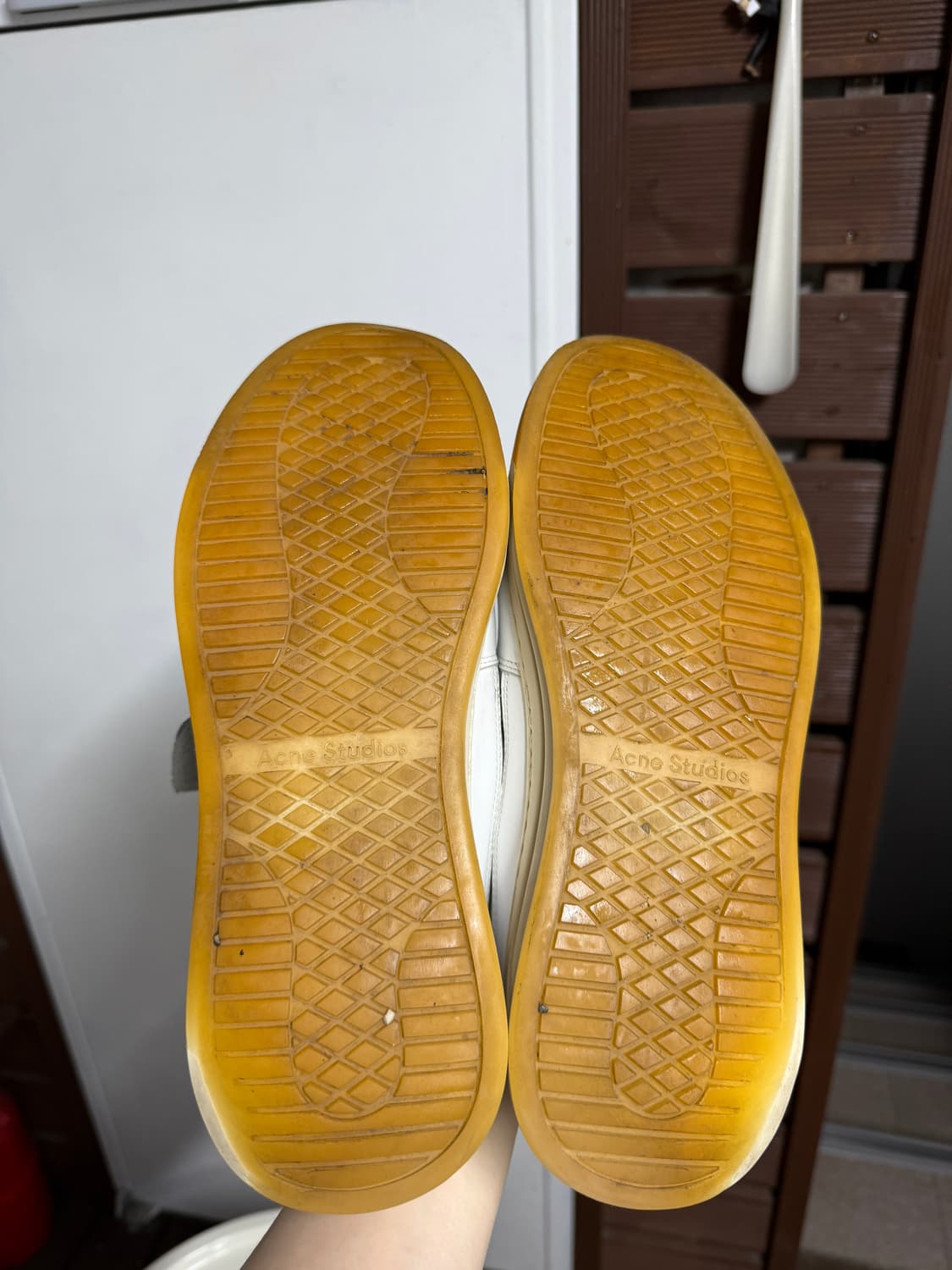 아크네 스튜디오 페리 벨크로 스니커즈 화이트 41(260-265 상품이미지7