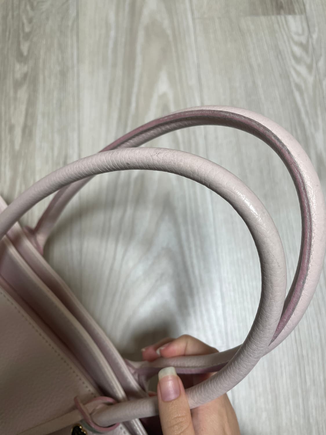 사만다타바사 딸기우유 핑크 하트 체인백 상품이미지5