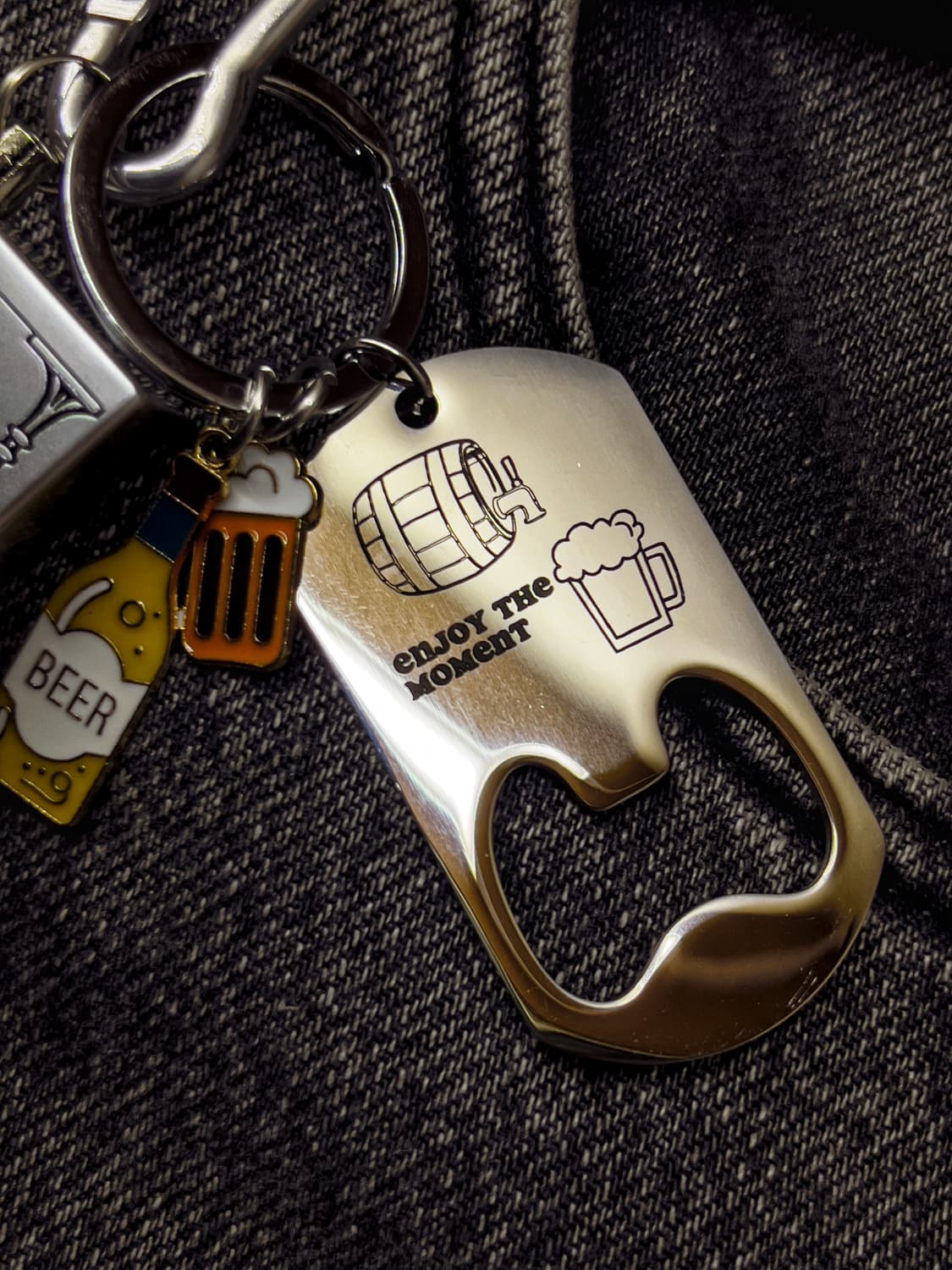 Camel Retro Keyring – 재떨이 참 & 오프너 키링세트 상품이미지4