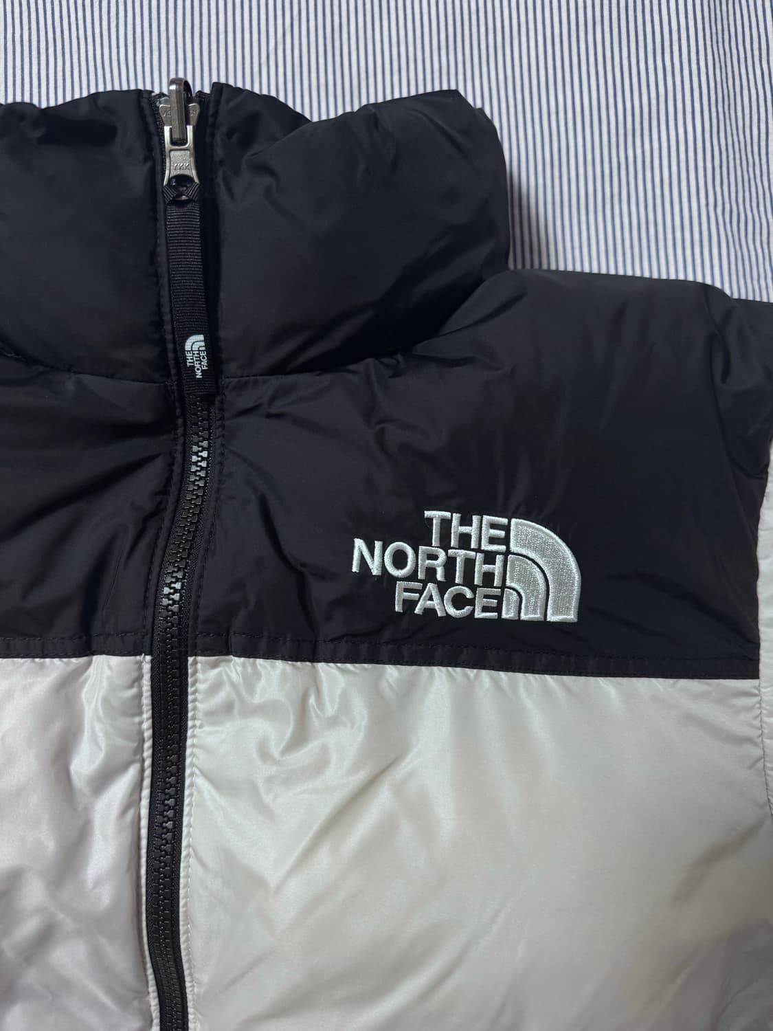 노스페이스 눕시 하이브리드 다운 볼 자켓 화이트 샌드 25SS  상품이미지4