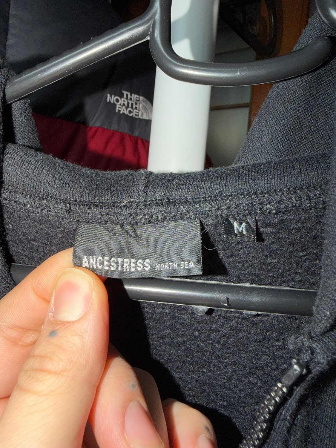 North Sea Ancestress 기모 후드 집업 후디 Y2K 상품이미지5