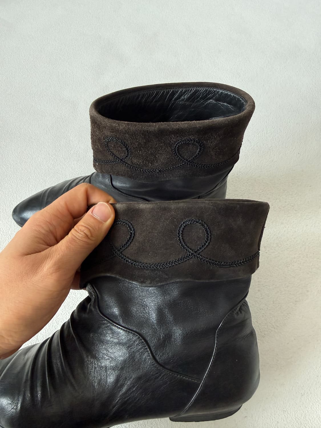 [240]Pre owned 레더 부츠 상품이미지2