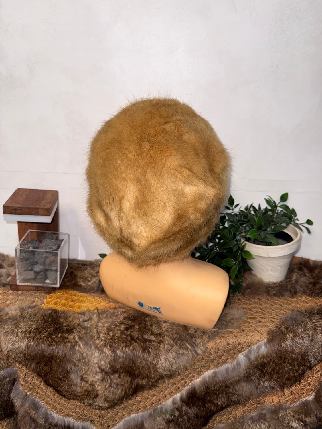 Mixed brown faux fur eskimo hat 상품이미지2