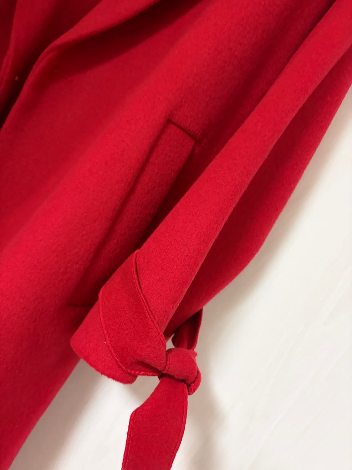 VISIT) 모92 빨간색 롱코트 66 상품이미지3