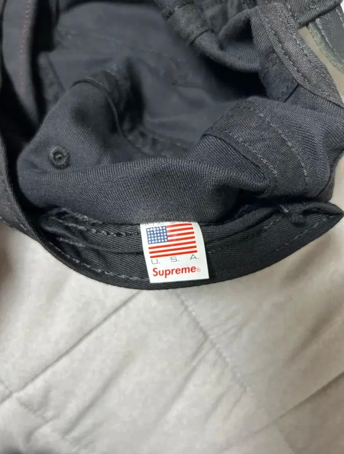 [FREE] 슈프림 레드 박스로고 캠프캡 상품이미지3