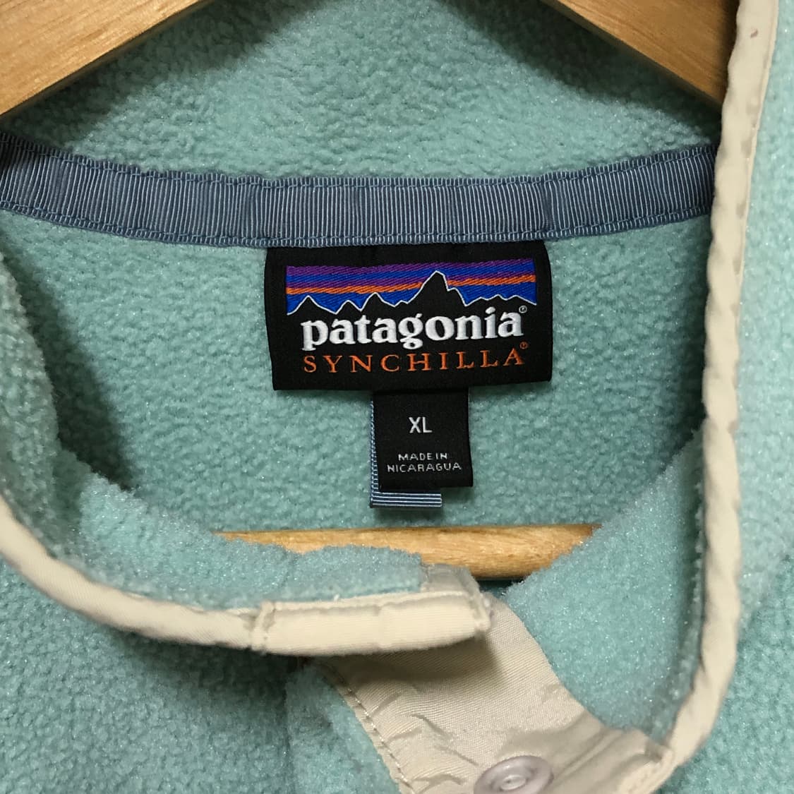 [XL] 파타고니아 신칠라 플리스 후리스 민트 핑크 상품이미지3