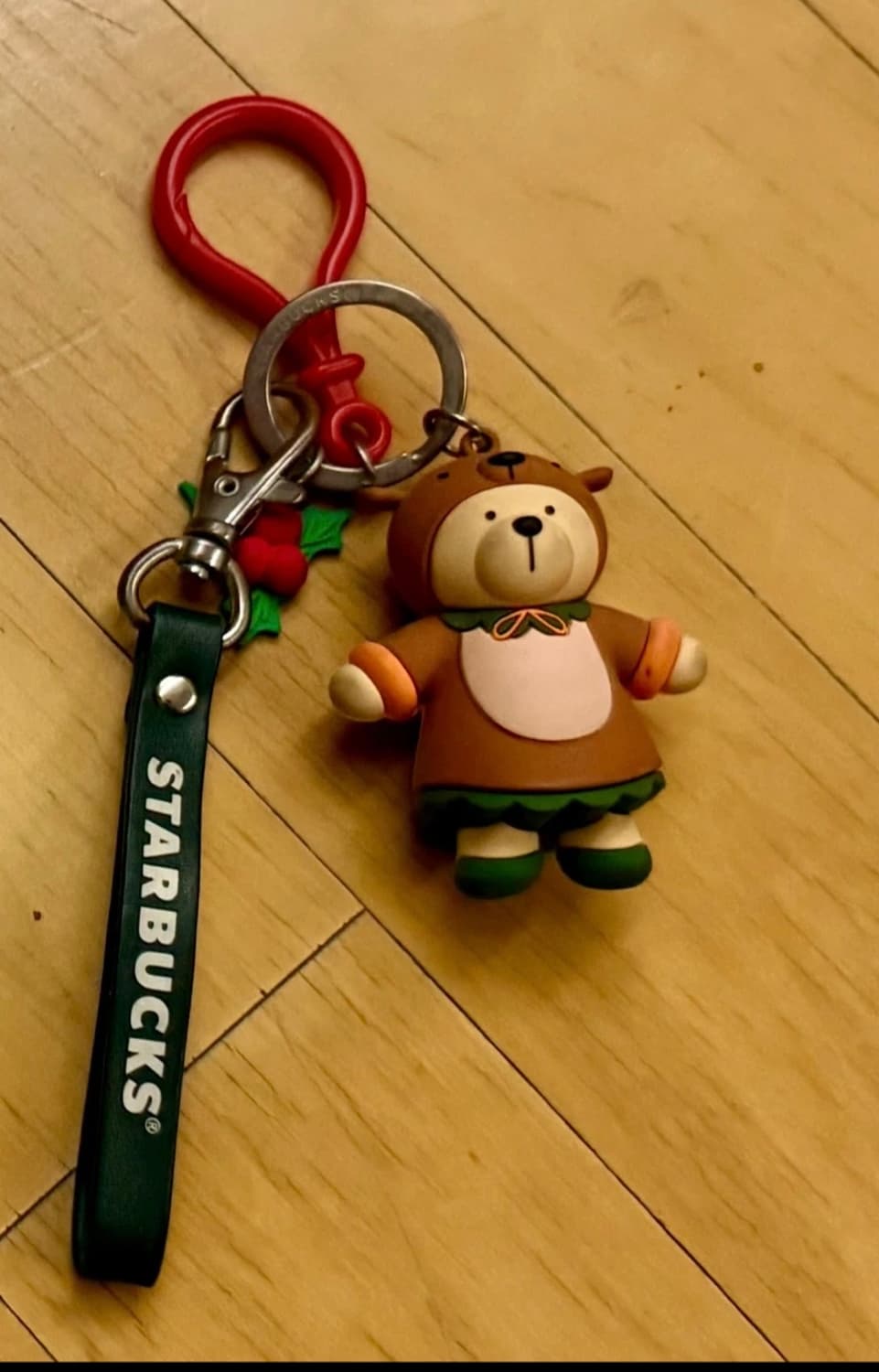 [스타벅스] 홀리데이 루돌프 베어리스타 키체인 상품이미지1